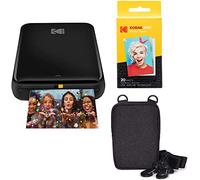 KODAK Step Wireless Mobile Colour Photo Printer (Black) Go Bundle