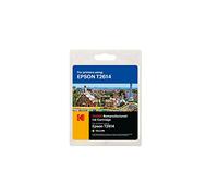 Kodak Supplies 185E026104 suitable for Epson XP610 Ink yellow compatible to C13T26144012/T2614 300 Pages 7ml