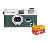 Kodak Ultra F9S Film Camera Reusable 35mm Fixed Focus - Green - Camera + 1 x 36 Exposure 35mm Film