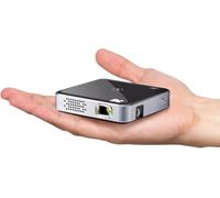 Kodak Ultra Mini Portable Projector -1080p HD support Black LED DLP Rechargeable Pico Projector - 100" Display, Built-in Speaker - HDMI, USB and Micro SD - Compatible with iPhone iPad, Android