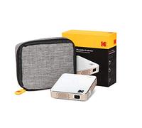 Kodak Ultra Mini Portable Projector | HD LED DLP Rechargeable Projector 100” Display Built-in Speaker - Includes Soft Case