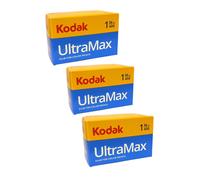 Kodak Ultramax 400 35mm 36 Exposure Colour Film X 3