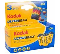 Kodak UltraMax 400 color Film 135 (24 Exp) Pack of 3 free fast postage