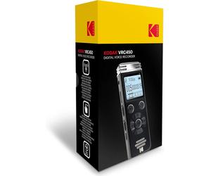 Kodak - VRC450 Digital Voice Recorder - 581 hours Of Recording Time In-Built