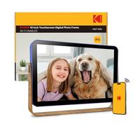 KODAK WiFi Digital Photo Frame 10 inch with Rechargeable Battery, Digital Picture Frame with 64 GB Storage, HD IPS Touch Screen, Smart Cloud Frame Share Photos and Videos via APP with Family Instantly