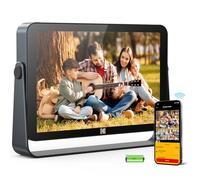 KODAK Wireless Digital Picture Frame with 4000mAh Battery Powered, 10.1 Inch 1920x1200 G+G IPS Touch Screen Digital Picture Frame, 32GB Storage, Auto-Rotate, KODAK APP, Ideal Festival Gift