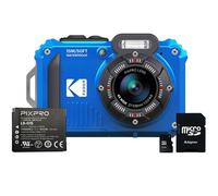 Kodak WPZ2 Rugged Waterproof Camera with additional LB-015 Battery & 16GB Micro