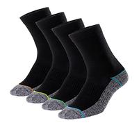 Kodal Copper Infused Crew Socks Business Athletic Moisture Wicking Odor Free Comfortable for All Day Wear (4 Pairs)