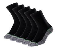 Kodal Copper Infused Crew Socks Business Athletic Moisture Wicking Odor Free Comfortable for All Day Wear (5 Pairs)