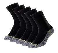 Kodal Copper Infused Crew Socks Business Athletic Moisture Wicking Odor Free Comfortable for All Day Wear (5 Pairs)