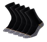 Kodal Copper Infused Crew Socks Business Athletic Moisture Wicking Odor Free Comfortable for All Day Wear (5 Pairs)