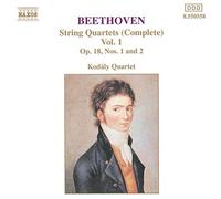 Kodaly 4 - BEETHOVEN: String Quartets Op. 18, Nos. 1 and 2
