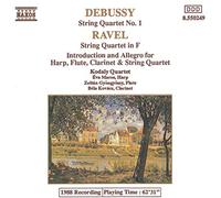 Kodaly 4 - DEBUSSY: String Quartet No. 1 / RAVEL: String Quartet in F / Introduction and Allegro