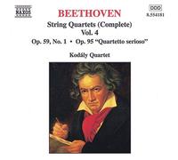 Kodaly 4Tet - BEETHOVEN: String Quartets Op. 59, No. 1, 'Rasumovsky' and Op. 95, 'Serioso'