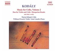 Kodály - Cello Works, Volume 2