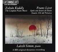 Kodály/Liszt: Piano Works