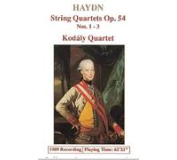 Kodaly Quartet - Haydn:String Quartets Op.54 Nos 1-3
