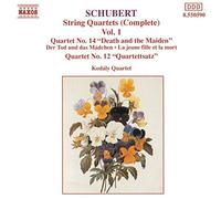 Kodaly Quartet - Schubert: String Quartets (Complete), Vol. 1 - Quartets No 12 & 14