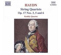 Kodaly Q - HAYDN: String Quartets Op. 17, Nos. 3, 5 and 6