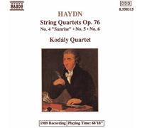 Kodaly Quartet - Haydn: String Quartets Op 76, 4-6