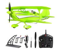 Kodbiby RC Airplane, 4CH RC EPP Foam Fixed Wing Plane Glider, 1504 Brushless Motor, 6 Axis Gyro Remote Control Aircraft Model Dual Battery for Beginners Adults