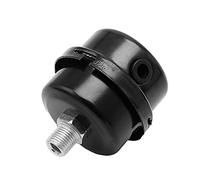 Kodbww 1/4" 12.5mm Screw Thread Noise Filter Muffler for Compressor Iron