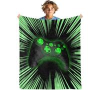 kodhyvj Gaming Blanket for Boys - Kids Blanket Gaming Gifts for Gamer, Video Game Blanket Boys Room Decor 12 Year Old Boy Birthday Gifts Controller Gamepad Blanket, Twin Size 60" x 80" (150 x 200 cm)