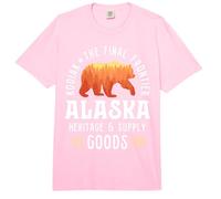 Kodiak Alaska Bear The Final Frontier Family Vacation Shirt Comfort Colors Adult Heavyweight T-Shirt