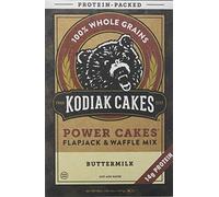 Kodiak Cakes Power Cakes Protein Packed Flap Jack & Waffle Whole Grain Mix Buttermilk, 20 ounces