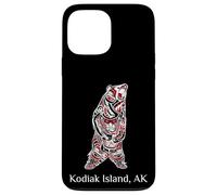 Kodiak Island AK Bear Native American Art Case for iPhone 13 Pro Max