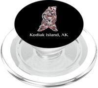 Kodiak Island AK Bear Native American Art PopSockets PopGrip for MagSafe