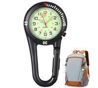 kodivenj Fob Watch, Nurses Watch, FOB WatcheClip-On Watch Paramedics Watch, Stainless Steel FOB Paramedic Watch 30M Waterproof Clip-on Quartz Watch Nurse Watch, Doctors & Climbing Sport