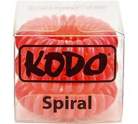 Kodo RED Hair Bobble Pack of 3, Pain Free Hair Band, Reduces Split Ends
