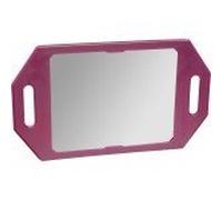Kodo Two Handed Mirror Fuchsia