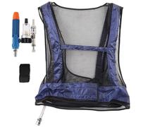 Kodrily Air Vest Cooling Waistcoat, Welding Steel Cooling Air Jacket Vest Cool, Vortex Tube Compressed Air Conditioning Cooling Vests with Self Compressor for High Temperature Use
