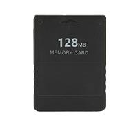 Kodrily PS2 Memory Card, High Speed Game Memory Card, 15% Speed Up Portable Memory Cards, Compatible with ABS PS2 Accessories Replacement for Saving Games and Information (128MB)