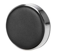 Kodrily Watch Cushion, 1PCS Jewelry Movement Casing Cushion, PU Leather Watch Movement Holder, Portable Black Watch Case Casing Cushion for Watch Repairman 2.1 x 2.1 x 0.6in, Black