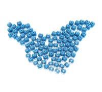 Kodxylytix 100pcs Aquarium Biochemical Balls Fish Pond Filter Fish Tank Filtration Blue