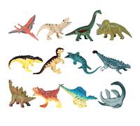 Kodxylytix 12 Pieces Realistic Animal Figures Figurines for Collection Party Supplies Dinosaur 12 Pcs