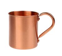 Kodxylytix 350ml 100% Pure Copper Drinking Cold Beer Bar Mug Coffee Tea Cup with Handle