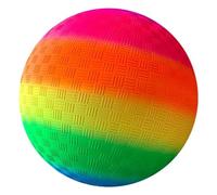 Kodxylytix 8.5 Inch Gradient PVC Football Toy Rainbow Soccer Playground Bouncy Ball Outdoors Parent Child Games Set Backyard Type 5