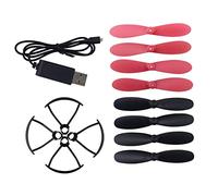 Kodxylytix Blade Protection Cover with USB Cable RC Drone Protection Rings for HS190