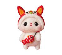 Kodxylytix Bunny Needle Felting Kit with Tools Animal Doll Keychain Gift for Holiday Type A