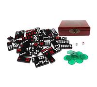 Kodxylytix Chinese Pai Gow Paigow Tiles Set Casino Game Party Fun Toy for Entertainemnt