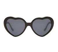 Kodxylytix Effect Glasses Light at Night Beautiful Love Heart Shaped Sun Glasses Black 14x6x13 cm