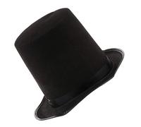 Kodxylytix Men Women Top Hat Fancy Dress Felt Fancy Dress Performing Magician Hat Black