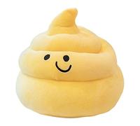 Kodxylytix Novelty Poop Plush Toy Poo Shape Cushion for Birthday Gift Home Decoration Yellow