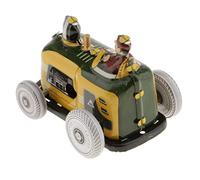 Kodxylytix Vintage Diesel Tractor Model Wind-up Clockwork Tin Toys Collection Gifts