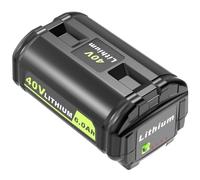 Koedsion 40V 6.0Ah Lithium-Ion Battery Replacement for Ryobi 40v Battery, OP4020, OP4060, OP4040, OP4050. High Capacity Compatible with Ryobi 40-Volt HP Cordless Power Tools and Chargers