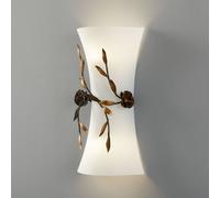 Kögl Rose wall light with glass shade